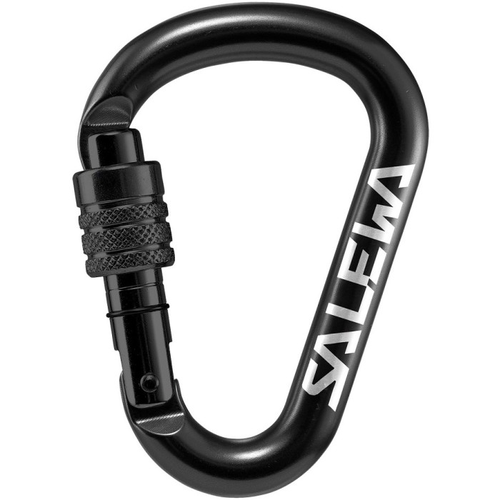 Карабін Salewa HMS Screw G2 - Medium - black (013.003.1314)