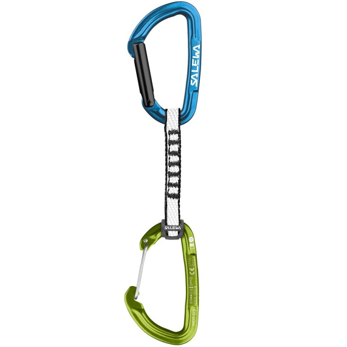 Відтяжка Salewa Hot G3 Dyneema straight/wire express set - blue/green (013.003.1325)