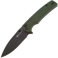 Нож складной Sencut Sachse, (8.8 см)  9Cr18MoV / Micarta зеленый (S21007-2)