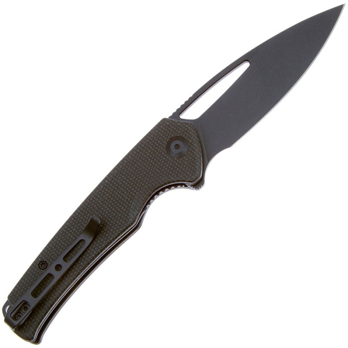 Ніж складаний Sencut Mims, (8.8 см) 9Cr18MoV / Micarta темно-зелений (S21013-3)