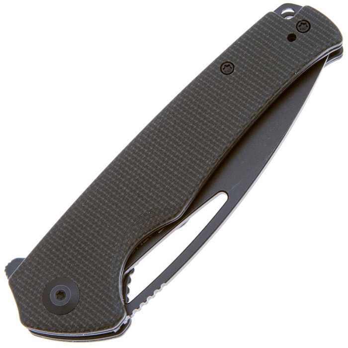 Ніж складаний Sencut Mims, (8.8 см) 9Cr18MoV / Micarta темно-зелений (S21013-3)