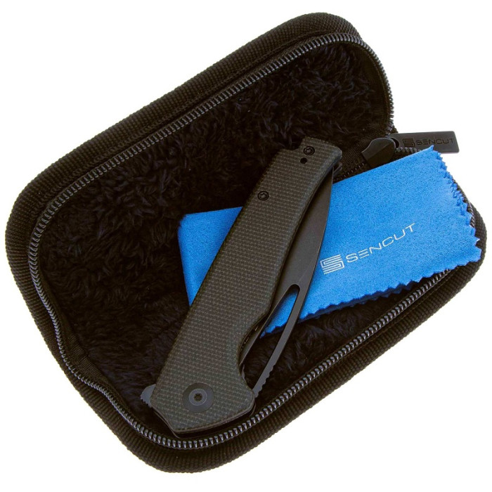 Ніж складаний Sencut Mims, (8.8 см) 9Cr18MoV / Micarta темно-зелений (S21013-3)