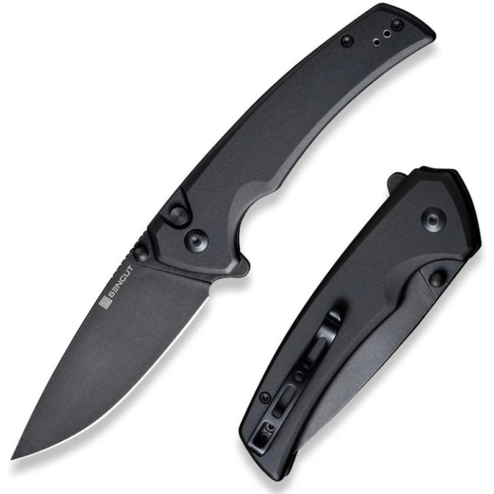 Ніж складаний Sencut Serene, (8.8 см) D2 / Aluminum чорний (S21022B-1)