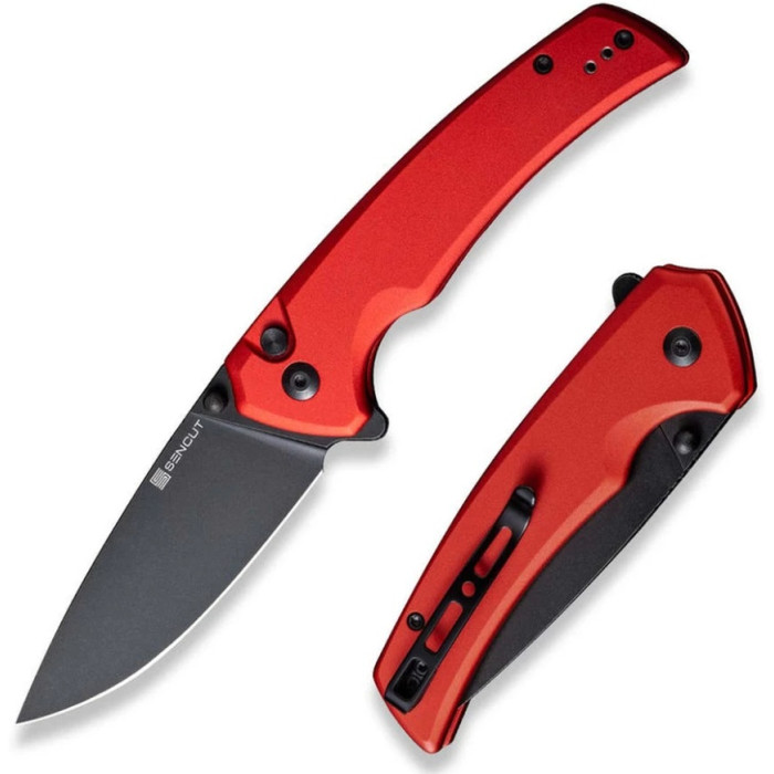 Ніж складаний Sencut Serene, (8.8 см) D2 / Aluminum червоний (S21022B-2)