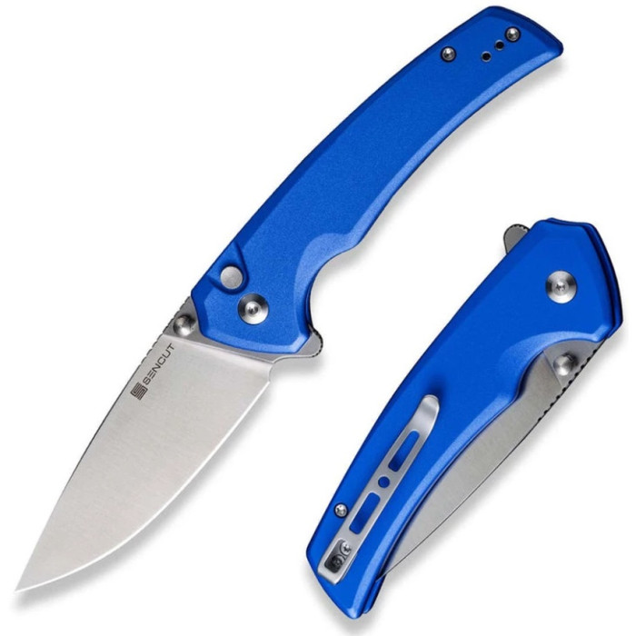 Ніж складаний Sencut Serene, (8.8 см) D2 / Aluminum синій (S21022B-4)