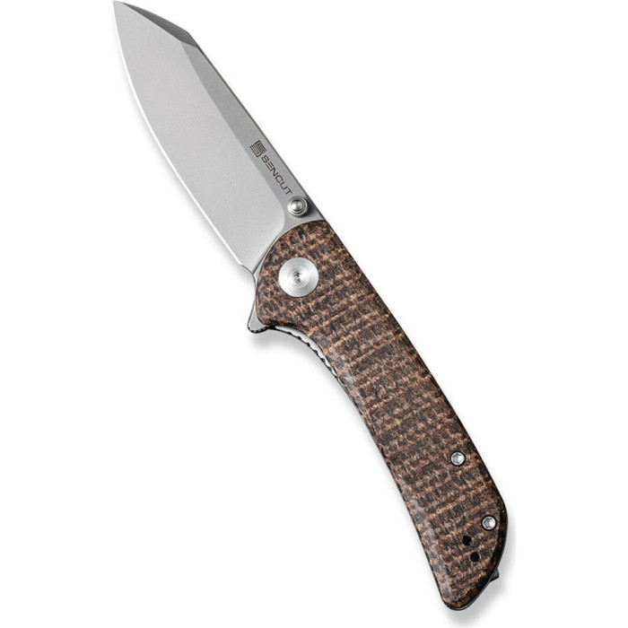 Ніж складаний Sencut  Fritch, (7.6 см) 9Cr18MoV / Micarta коричневий (S22014-3)