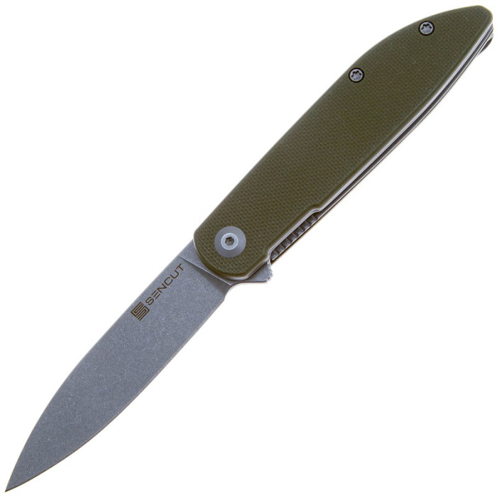 Ніж складаний Sencut Bocll, (7.5 см) D2 / G10 зелений (S22019-4)