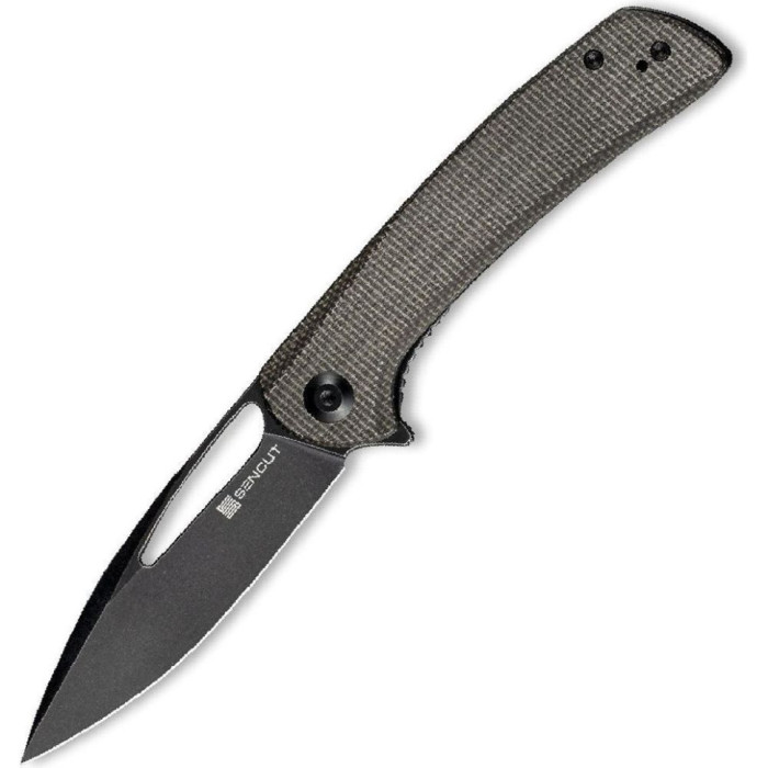 Нож складной Sencut Honoris, (8.8 см) 9Cr18MoV / Micarta серый (SA07B)