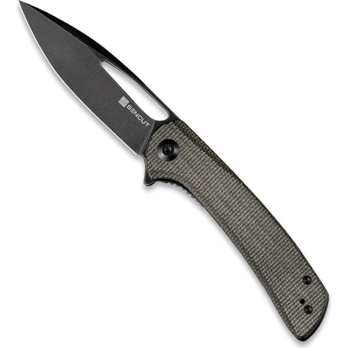 Нож складной Sencut Honoris, (8.8 см) 9Cr18MoV / Micarta серый (SA07B)