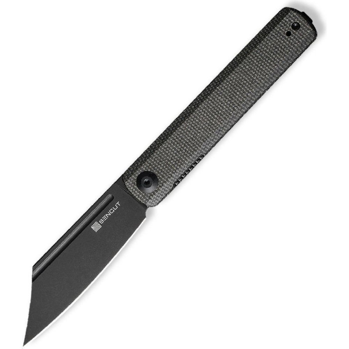 Ніж складаний Sencut Bronte, (8.6 см) 9Cr18MoV / Micarta чорний (SA08F)