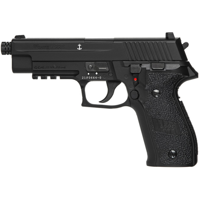 Пневматический пистолет Sig Sauer P226 Blowback кал.4.5 мм (AIR-226F-177-12G-16-BLK)