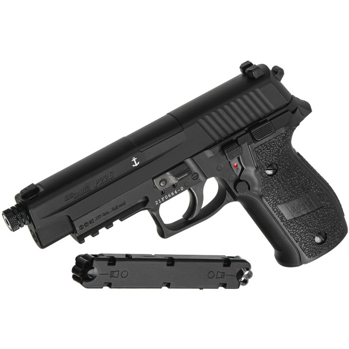Пневматический пистолет Sig Sauer P226 Blowback кал.4.5 мм (AIR-226F-177-12G-16-BLK)