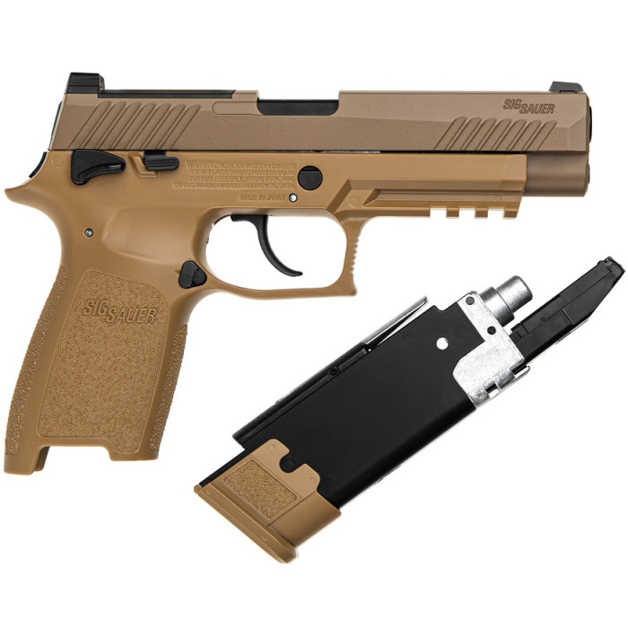 Пневматический пистолет Sig Sauer P320-M17 Blowback кал.4.5 мм (AIR-M17-177)
