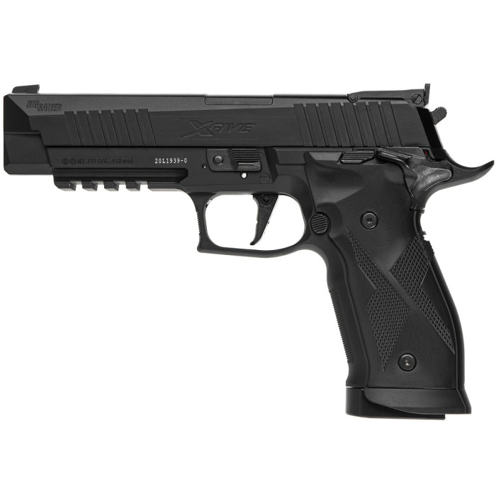 Пневматичний пістолет Sig Sauer P226 X5 Blowback кал.4.5 мм (AIR-X5-177-BLK)