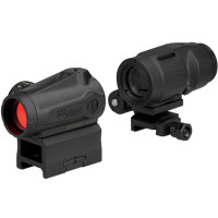 Комплект Sig Sauer колiматор ROMEO-MSR Gen II 2 MOA і магніфер JULIET3-MICRO 3X22MM (SORJMSR101)