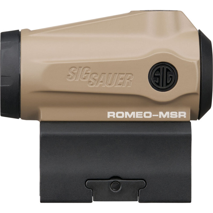 Приціл коліматорний Sig Sauer Romeo-MSR Gen II Compact, 1x20mm, 2 MOA Red Dot, FDE (SORMSR111)
