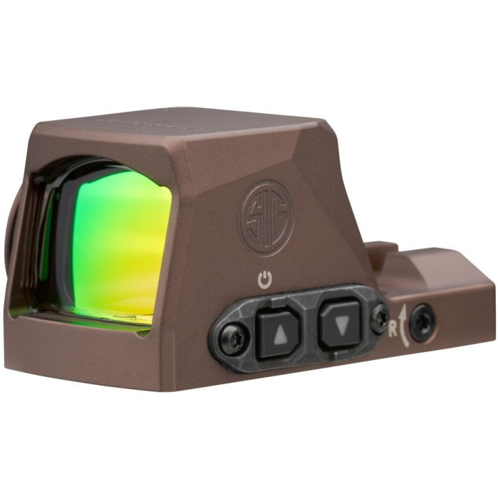 Приціл коліматорний Sig Sauer ROMEO-X PRO FOOTPRINT, OPEN, 2 MOA DOT&32 MOA CIRCLE, FDE (SORX1002)