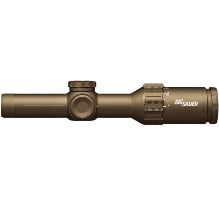 Приціл оптичний Sig Sauer TANGO6T 1-6X24MM, 30MM, FFP, 556-762 HORSESHOE ILLUM, 0.2 MRAD, FDE (SOT61231)
