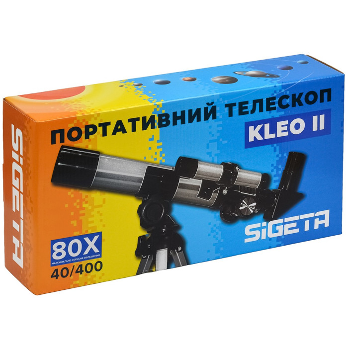 Телескоп Sigeta Kleo II 40/400 AZ (65343)
