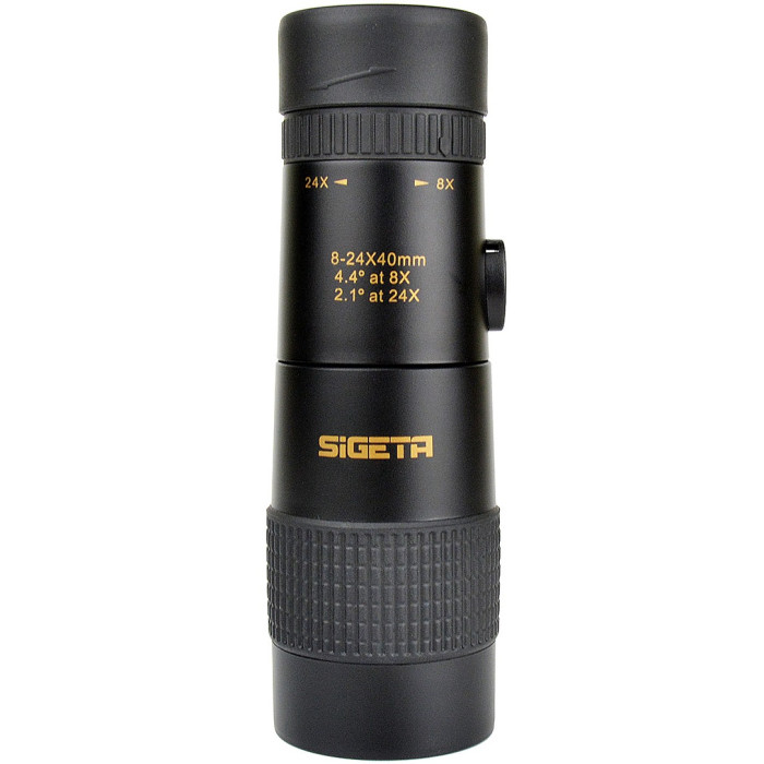 Монокуляр Sigeta Haunt 8-24x40 (штатив, смартфон-адаптер) (65421)