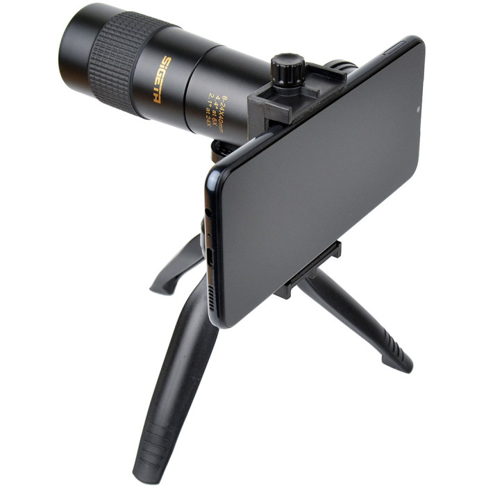 Монокуляр Sigeta Haunt 8-24x40 (штатив, смартфон-адаптер) (65421)