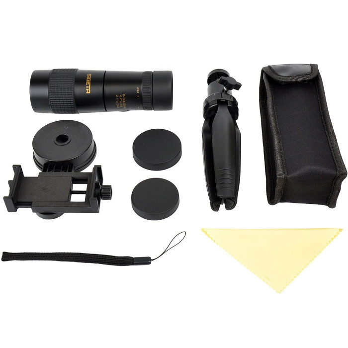 Монокуляр Sigeta Haunt 8-24x40 (штатив, смартфон-адаптер) (65421)
