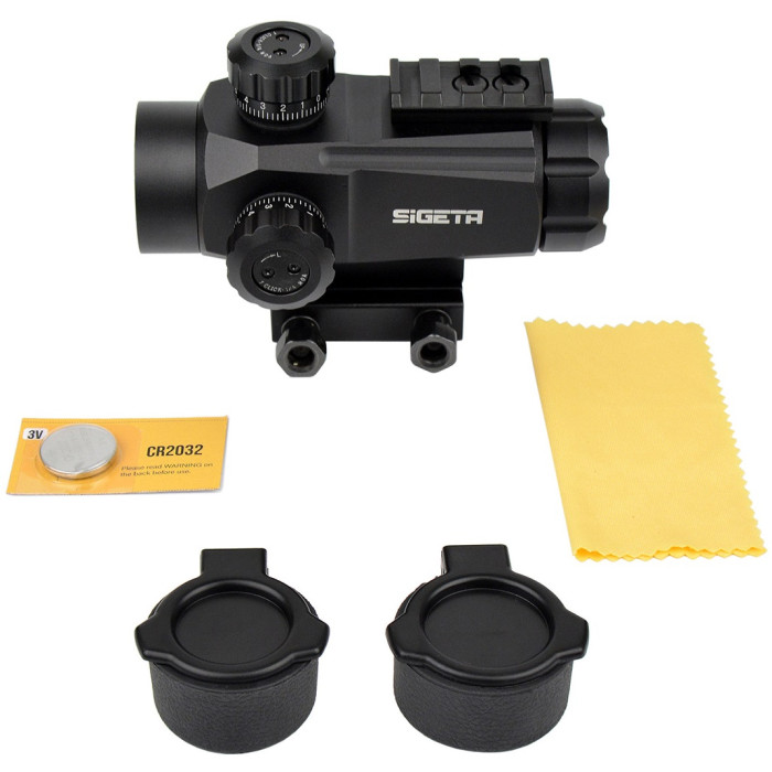 Приціл коліматорний Sigeta EasyDot 1x35 Red/Green (65711)