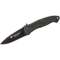 Нож складной Smith&Wesson S.W.A.T. Drop Point Black Large (SWATLB)