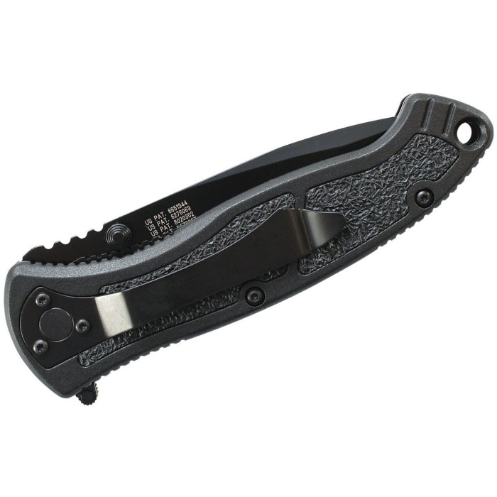 Ніж складаний Smith&Wesson S.W.A.T. Drop Point Black Large (SWATLB)
