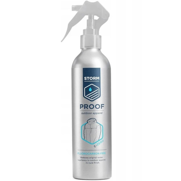 Водовідштовхувальне просочення для одягу та спорядження Storm Apparel Proofer (Spray On) 500ml (035.0056)