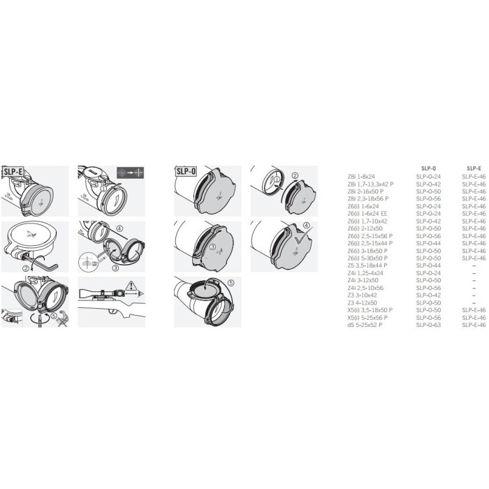 Кришка об'єктива для прицілу Swarovski 63 mm (ZF-Z670-02280A)
