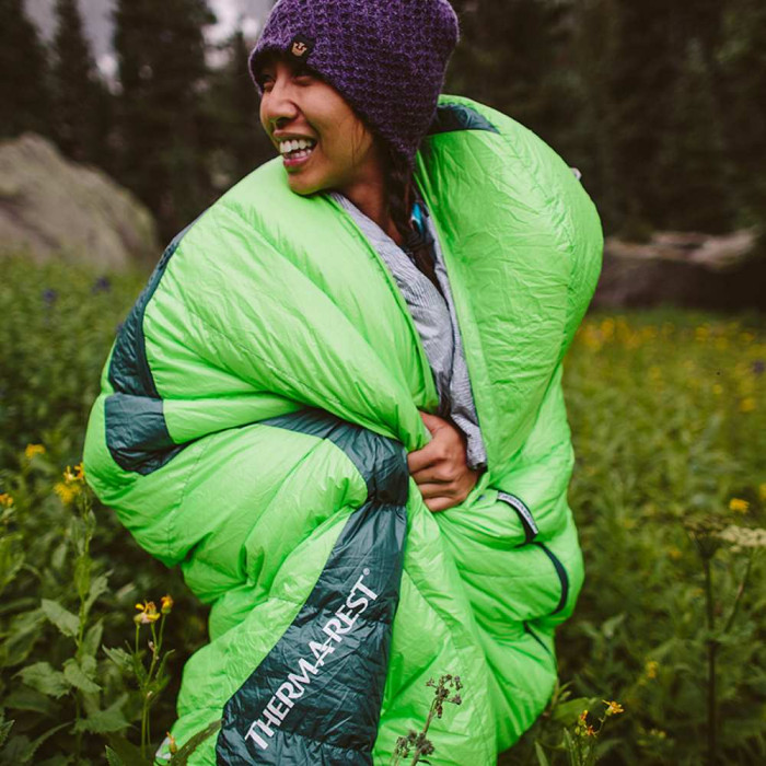 Спальник Therm-A-Rest Questar -6C Long 2019 Gemini Green (09723)