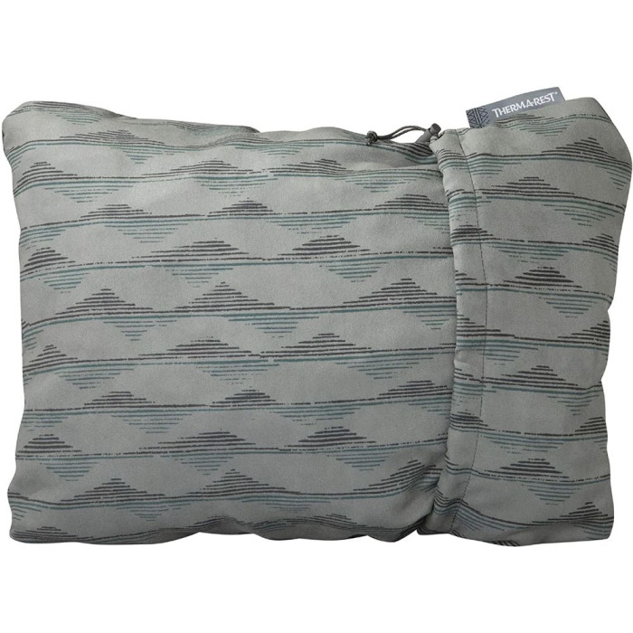 Подушка Therm-A-Rest Compressible Pillow Small Gray Mountains Print (13195)