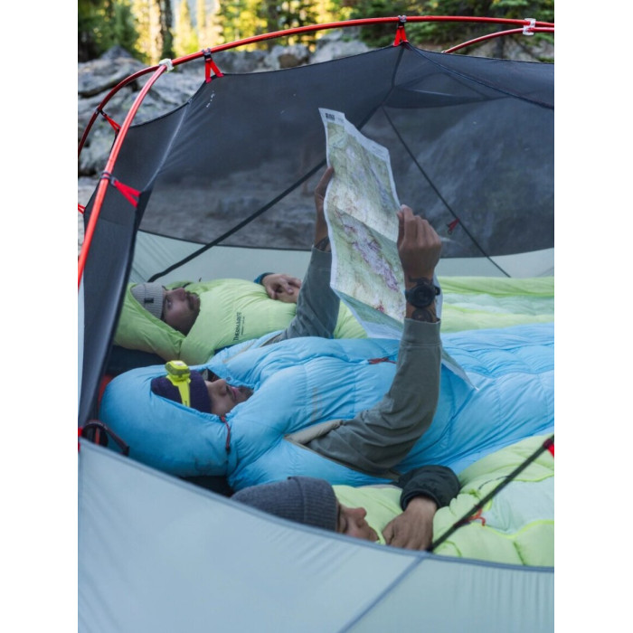 Спальний мішок Therm-A-Rest Boost 650, -6C, Regular, Morning Blue (14203)