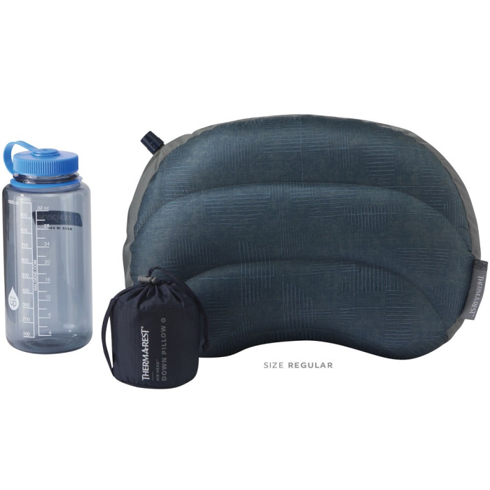 Надувна подушка Therm-A-Rest Airhead Down, Regular, Navy Print (14238)
