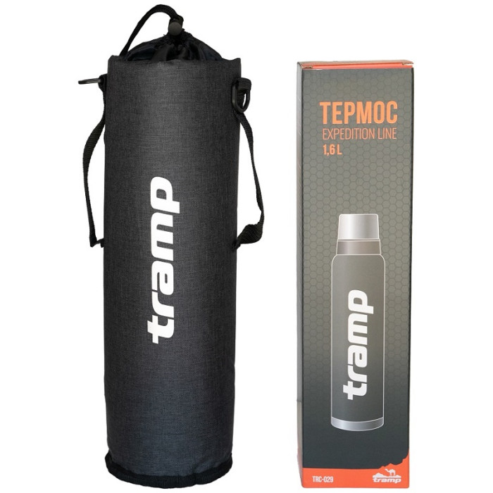 Термочохол для термоса Tramp Expedition Line 1.6L grey melange (TRA-292-grey-melange)