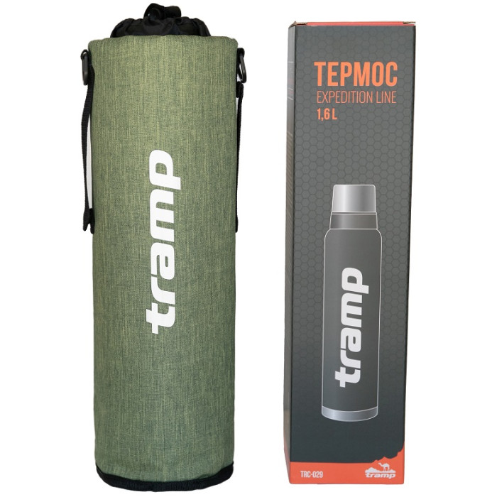 Термочохол для термоса Tramp Expedition Line 1.6L olive melange (TRA-292-olive-melange)