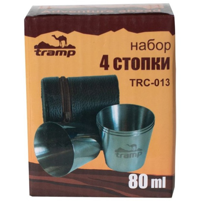 Набір 4 стопки Tramp 80ml (UTRC-013)