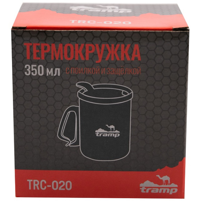 Термокухоль з напувалкою Tramp 350ml olive (TRC-020.12)