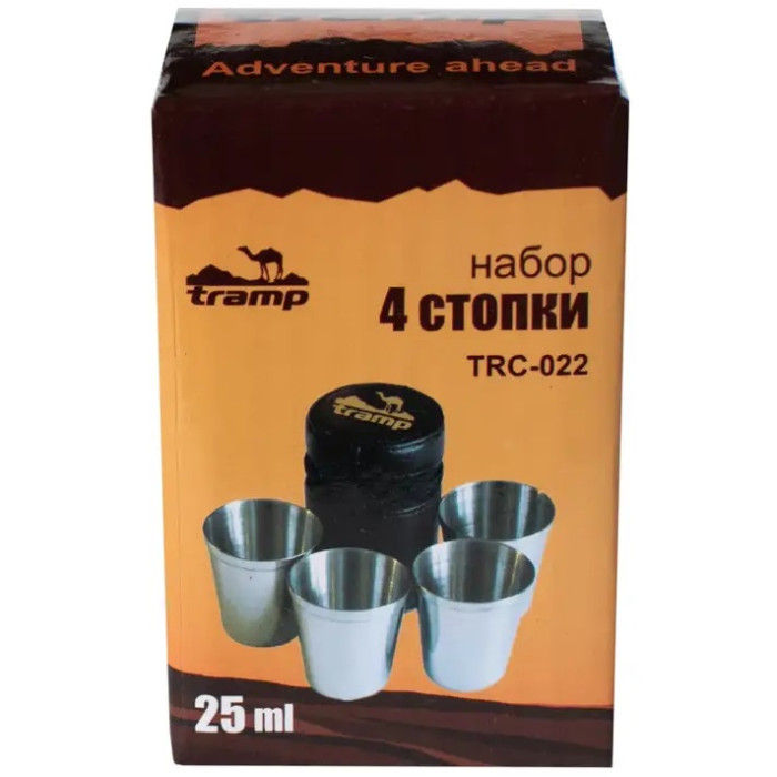 Набір 4 стопки Tramp 25ml (UTRC-022)