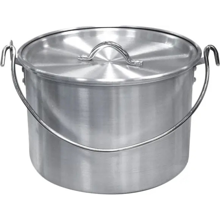 Казан алюмінієвий з кришкою Tramp 9L (UTRC-056)