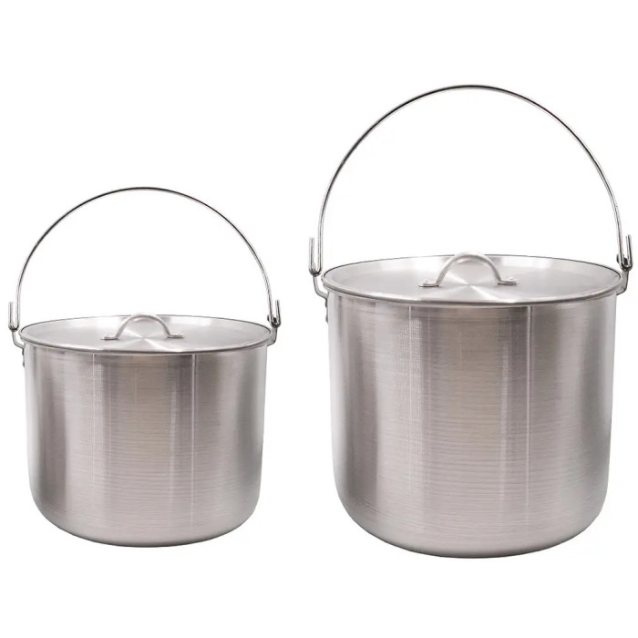 Казан алюмінієвий з кришкою Tramp 9L (UTRC-056)