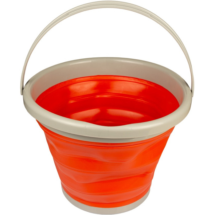 Відро складане силіконове Tramp 10L orange (TRC-091-orange)