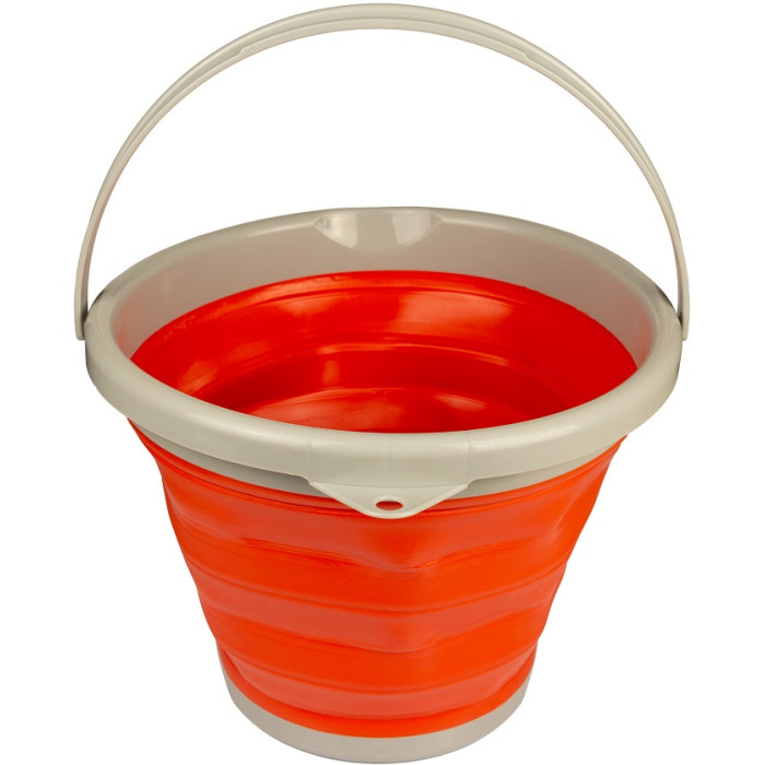 Відро складане силіконове Tramp 10L orange (TRC-091-orange)
