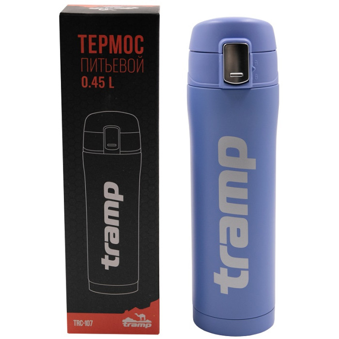 Термос-кухоль Tramp 0.45L blue (TRC-107-sky-blue)