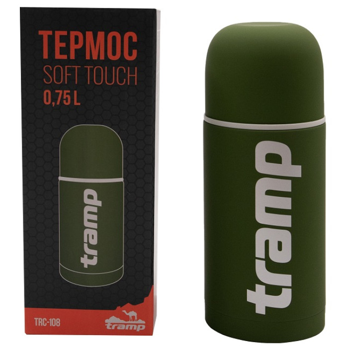 Термос Tramp Soft Touch 0.75L khaki (UTRC-108-khaki)