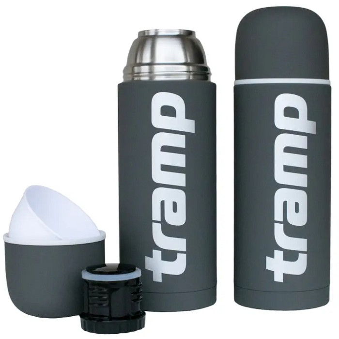Термос Tramp Soft Touch 1L grey (UTRC-109-grey)