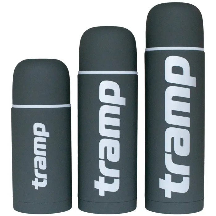 Термос Tramp Soft Touch 1L grey (UTRC-109-grey)