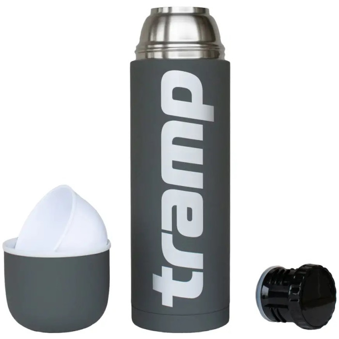 Термос Tramp Soft Touch 1.2L grey (UTRC-110-grey)
