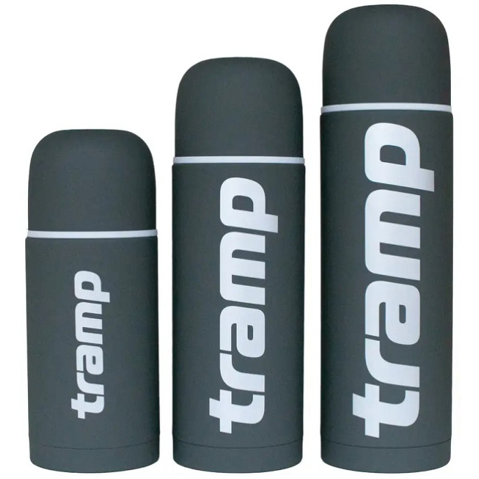 Термос Tramp Soft Touch 0.75L grey (UTRC-108-grey)